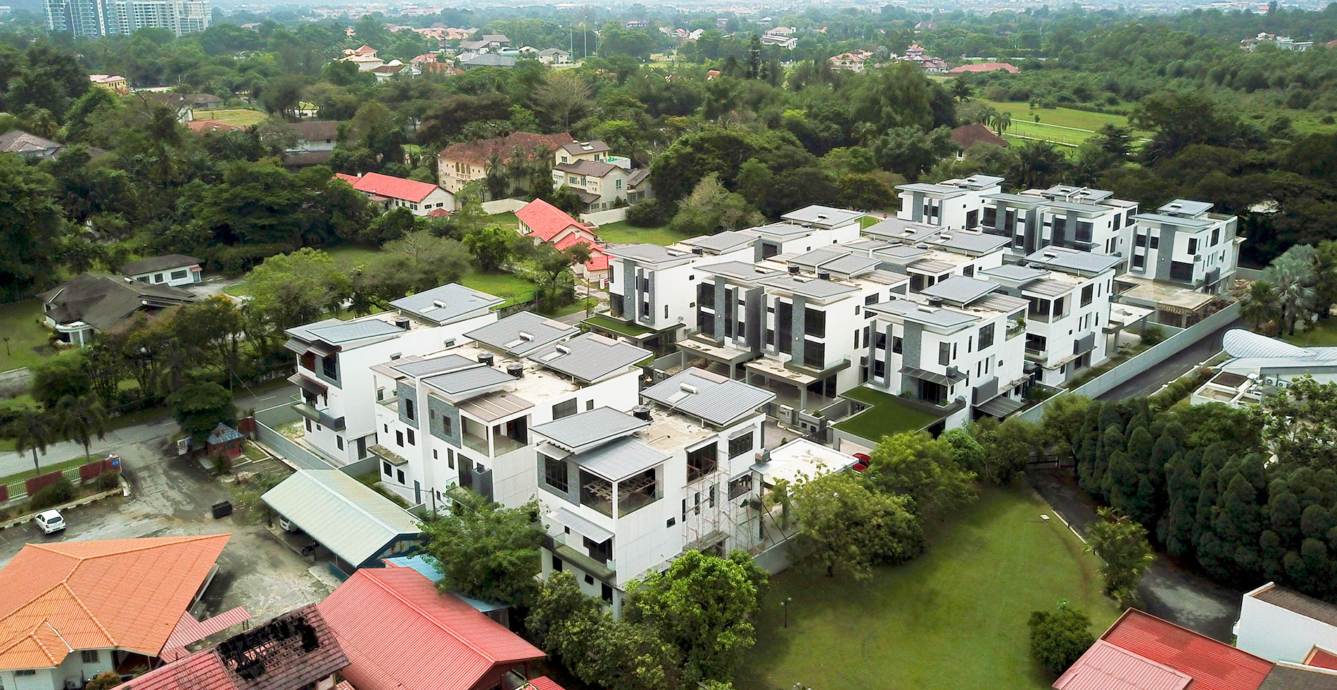 The Mark Residences Aerial view Tigerlane