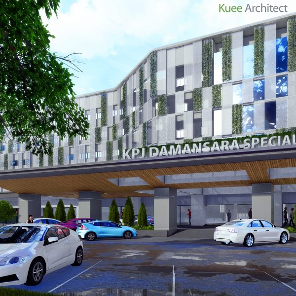 Modern Facade design for KPJ Damansara
