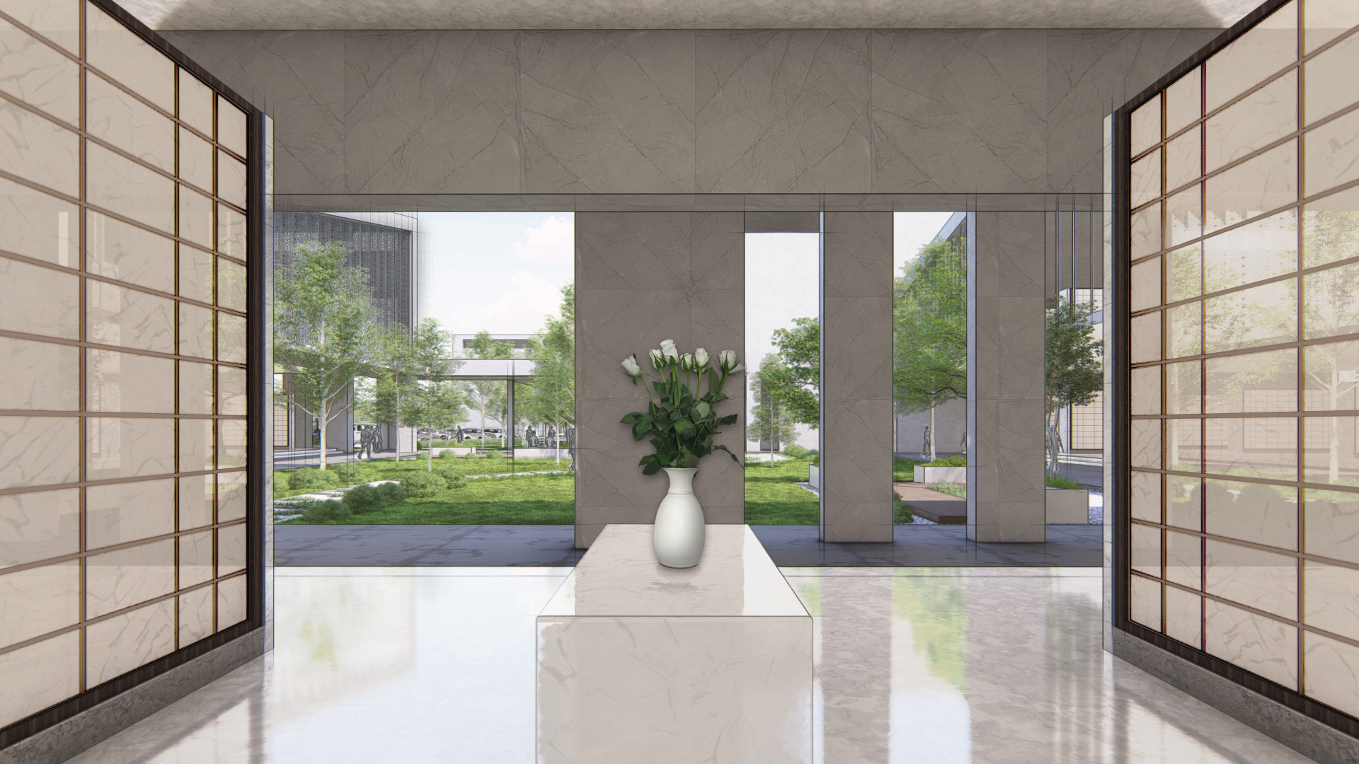 Bercham Memorial Park Interior Design