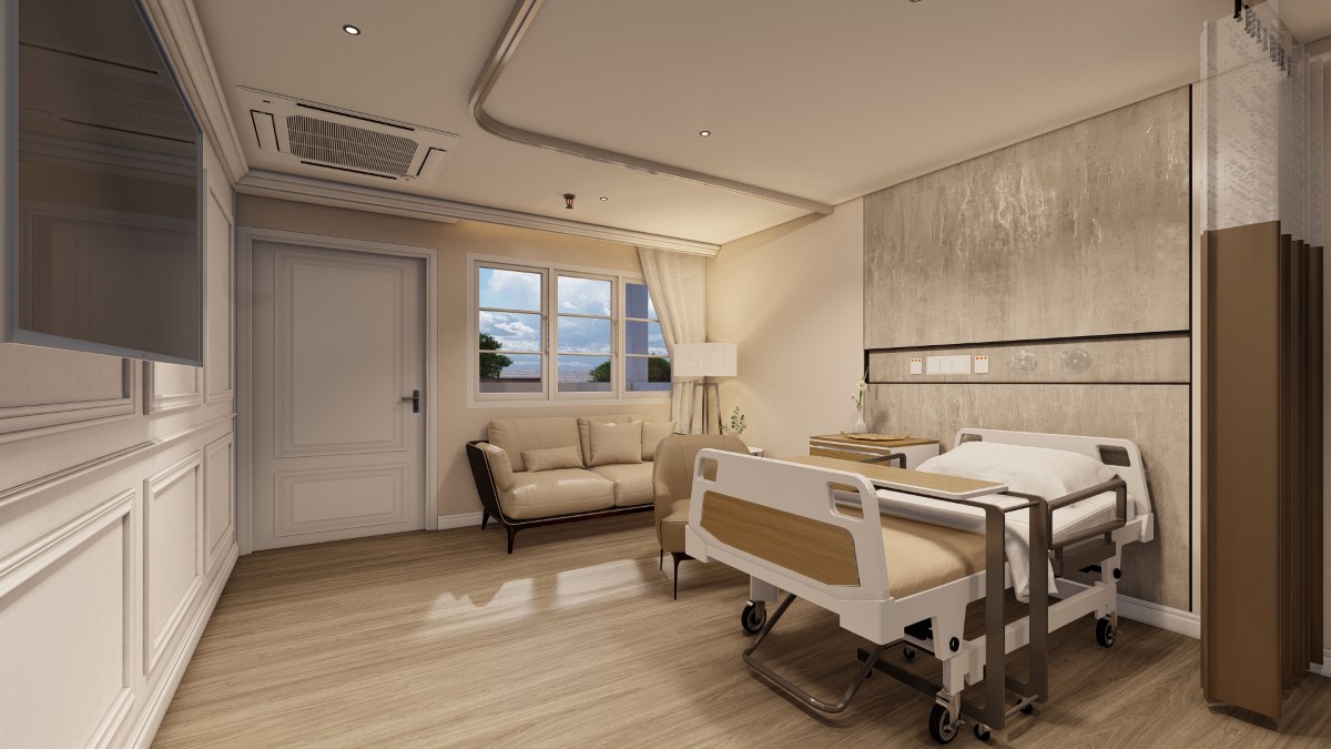 Modern Hospital Interior Design suite